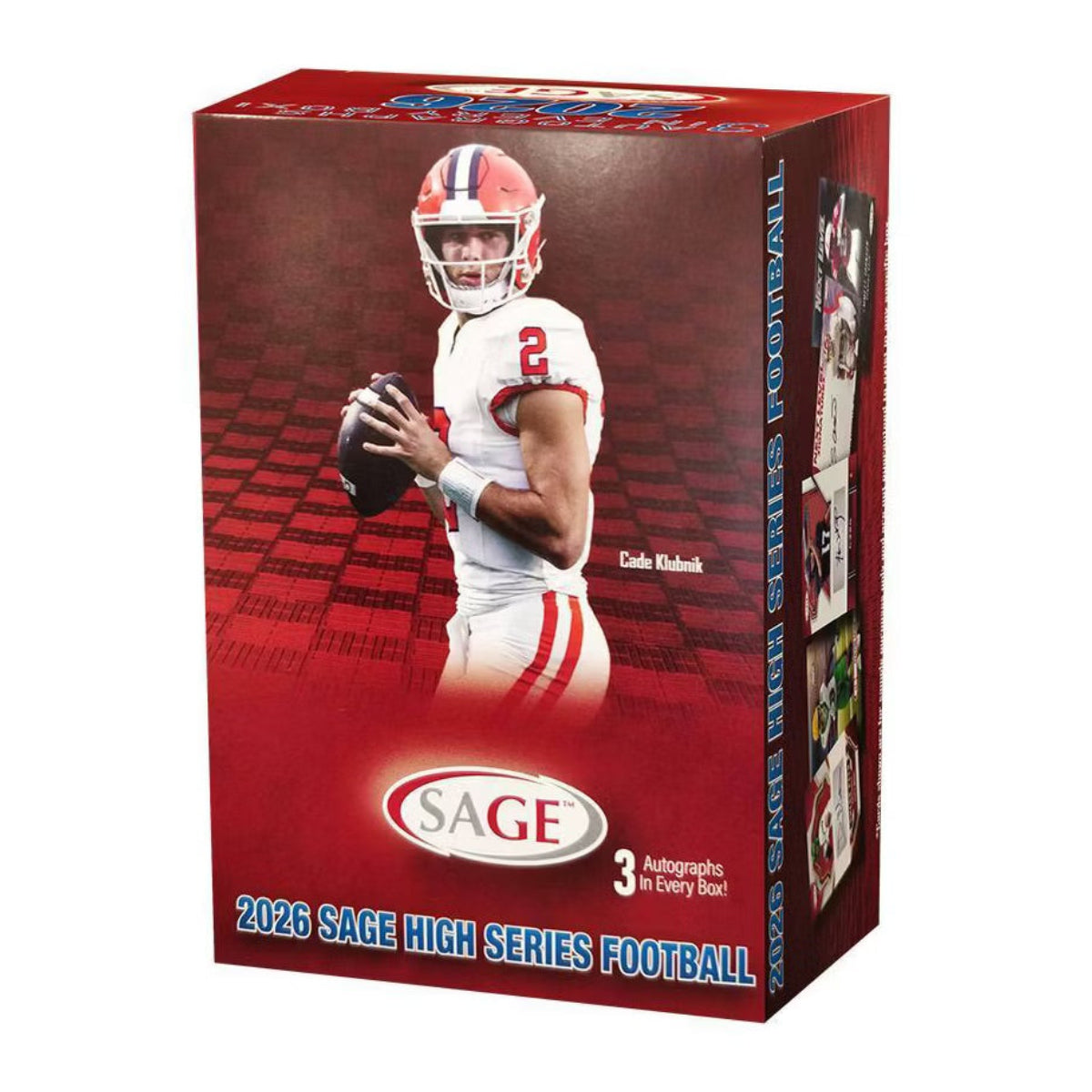 2026 Sage High Series Football Trading Card Blaster Box