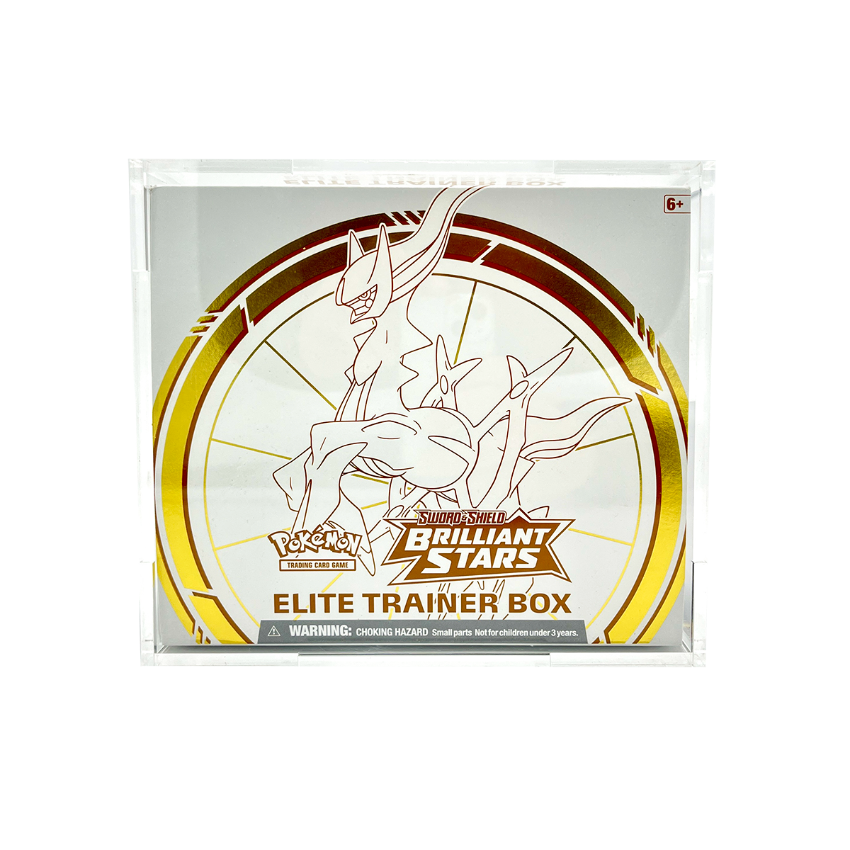 English Elite Trainer Box Premium Acrylic Display Case