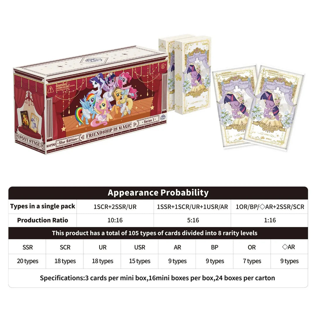 Kayou - My Little Pony - Friendship Eternal Cards Series 01 (Star Edition) - Booster Box