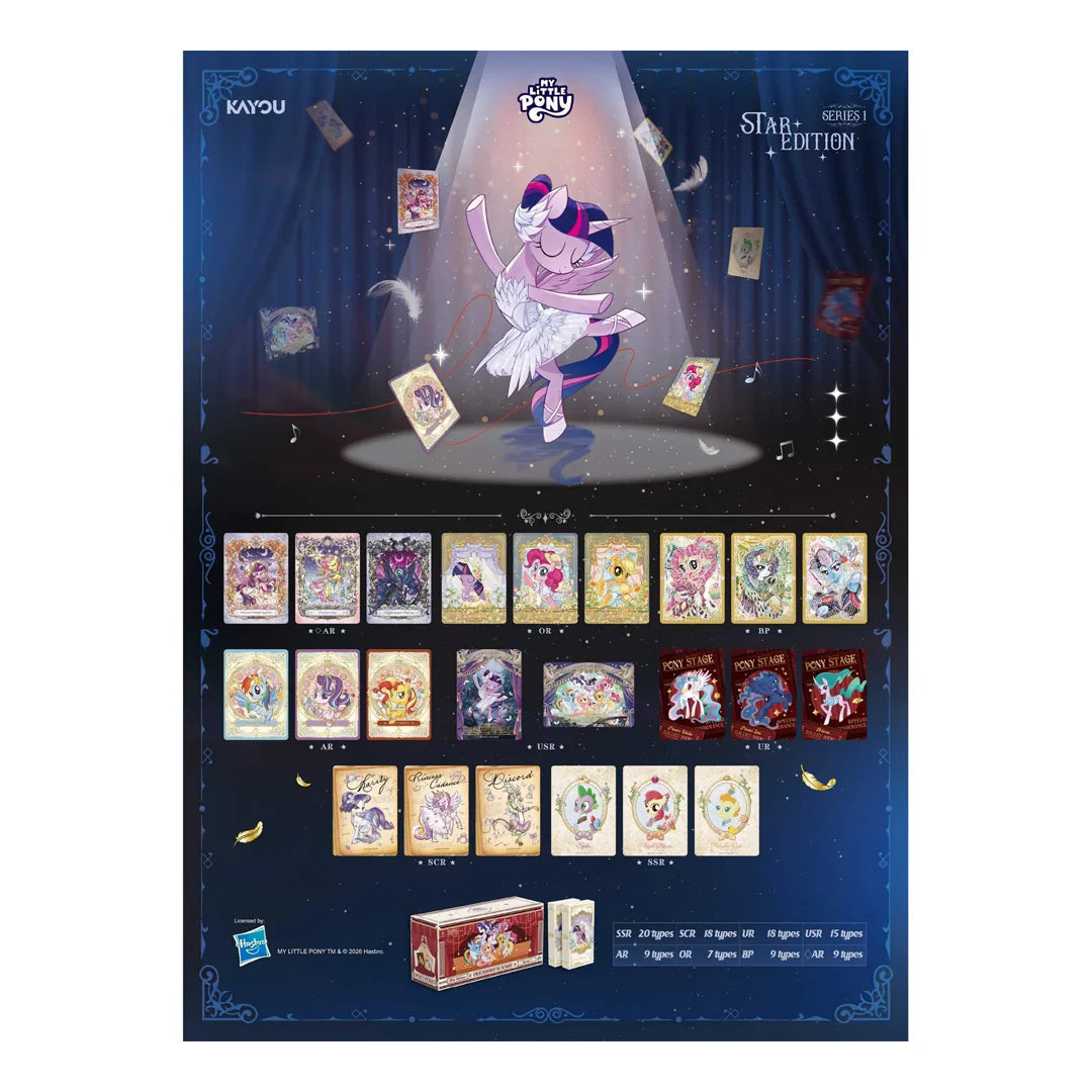 Kayou - My Little Pony - Friendship Eternal Cards Series 01 (Star Edition) - Booster Box