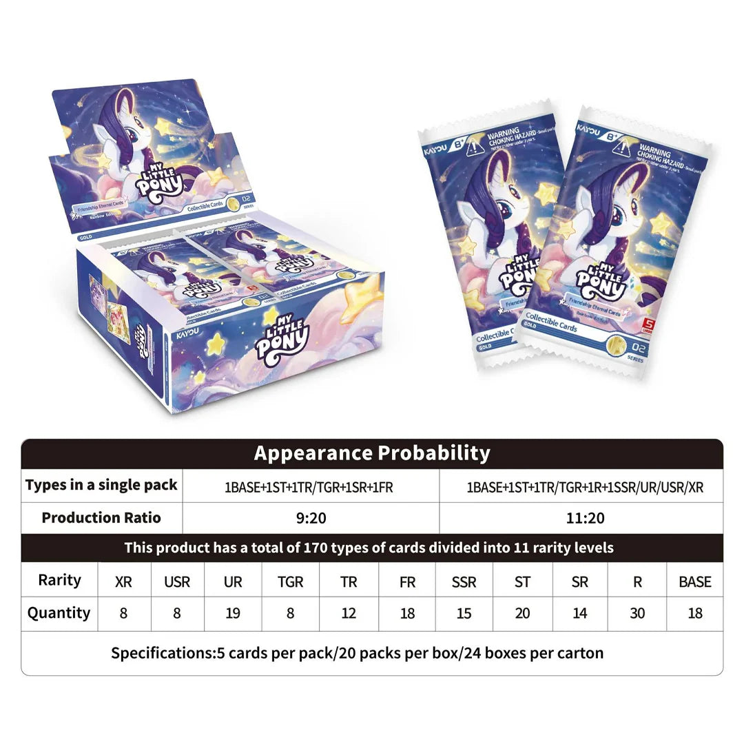 Kayou - My Little Pony - Friendship Eternal Cards Series 02 (Rainbow Edition) - Booster Box
