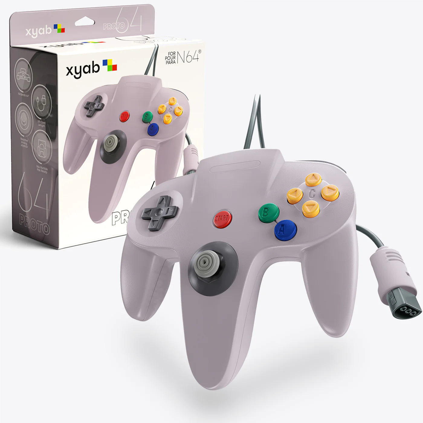 PROTO64 Wired Controller - Gray