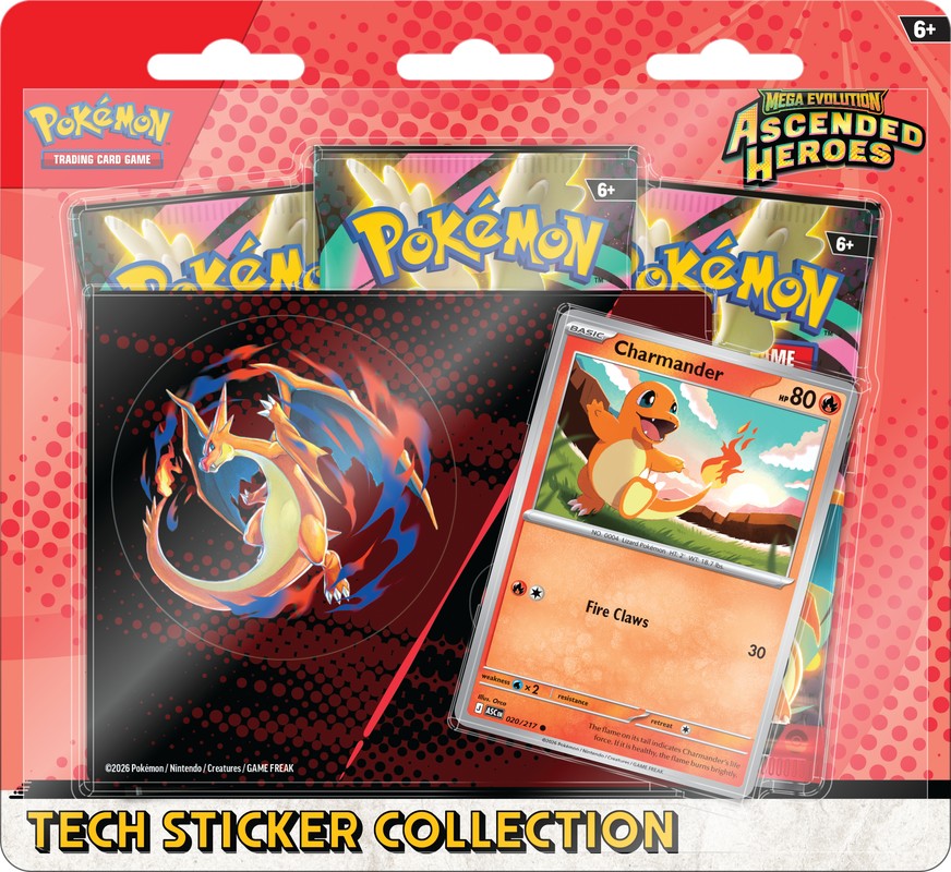 Pokémon TCG: Mega Evolution: Ascended Heroes: Tech Sticker Collection