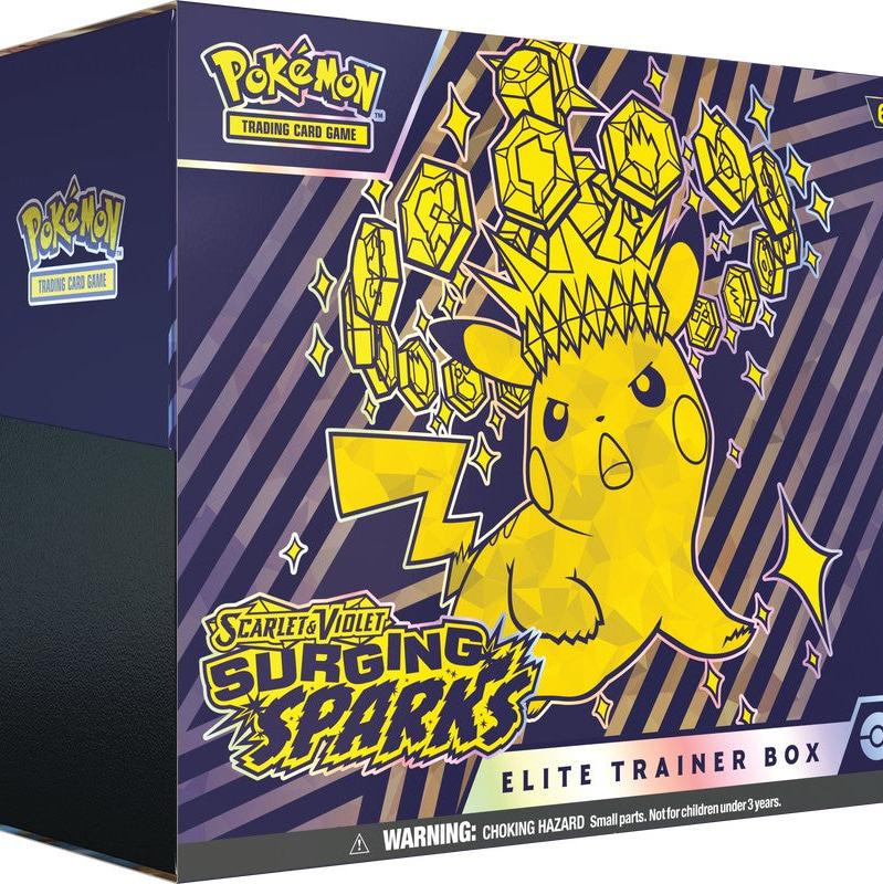 Pokémon TCG: Scarlet & Violet-Surging Sparks Elite Trainer Box