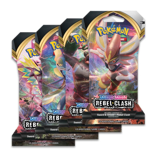 Pokémon TCG: Sword & Shield Sleeved Booster Pack (10 Cards)