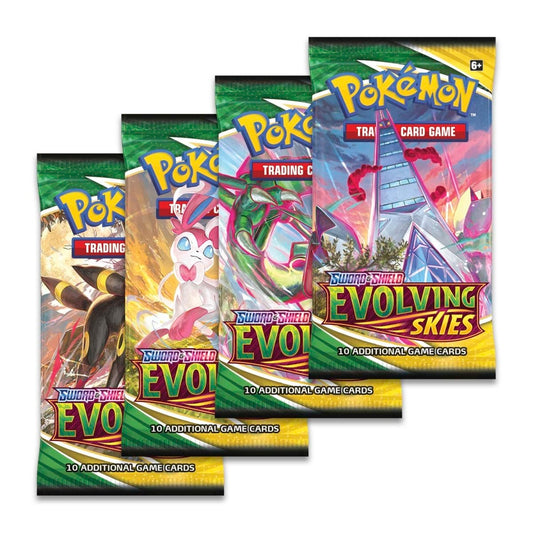 Pokémon TCG: Sword & Shield-Evolving Skies Booster Pack