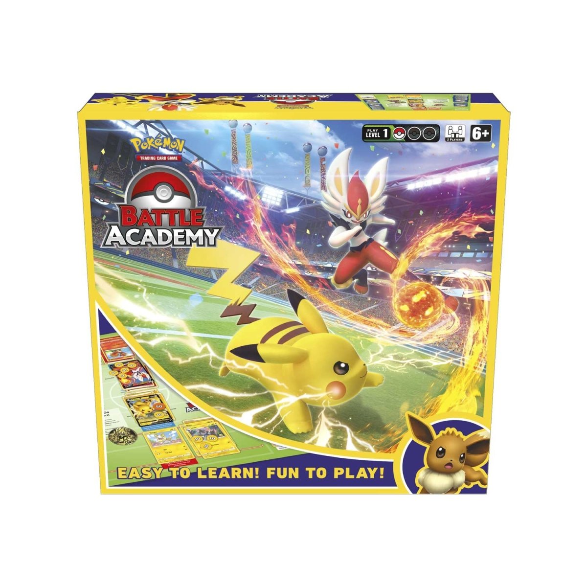 Pokémon Trading Card Game Battle Academy (Cinderace V, Pikachu V & Eevee V)