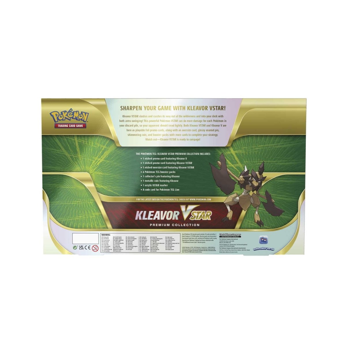 Pokémon TCG: Kleavor VSTAR Premium Collection