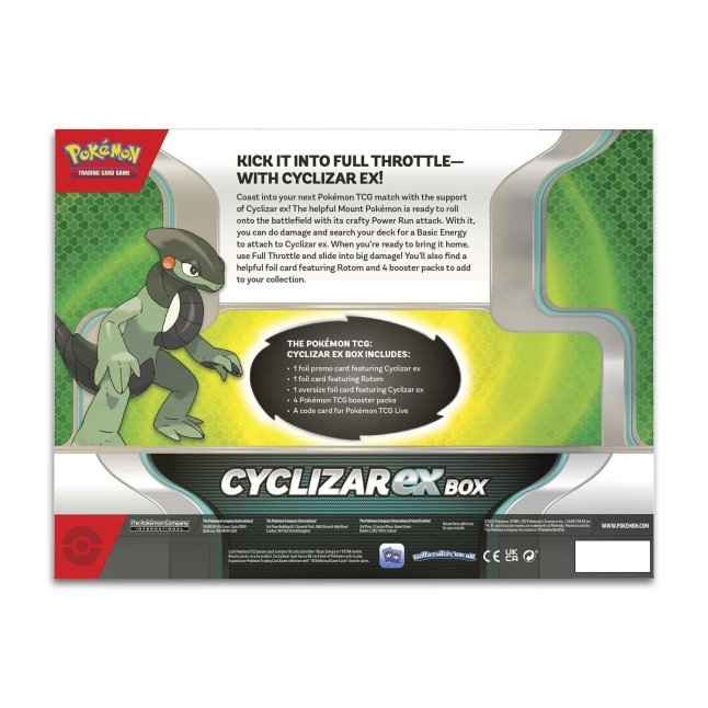 Pokémon TCG: Cyclizar ex Box