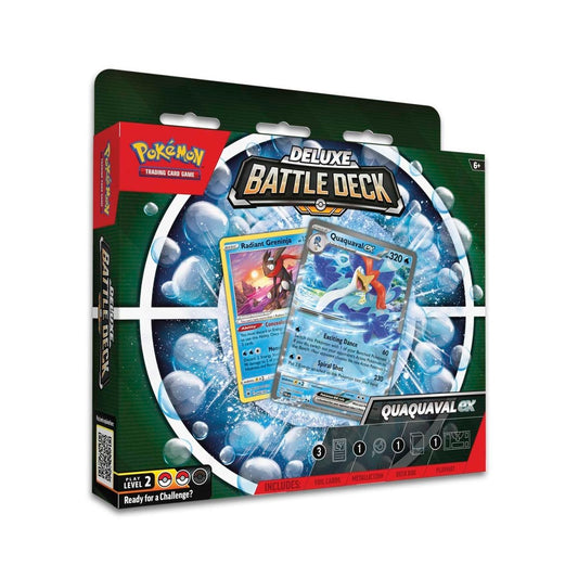 Pokémon TCG: Quaquaval ex Deluxe Battle Deck