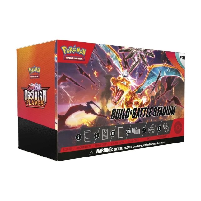 Pokémon TCG: Scarlet & Violet-Obsidian Flames Build & Battle Stadium