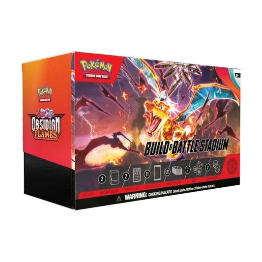 Pokémon TCG: Scarlet & Violet-Obsidian Flames Build & Battle Stadium