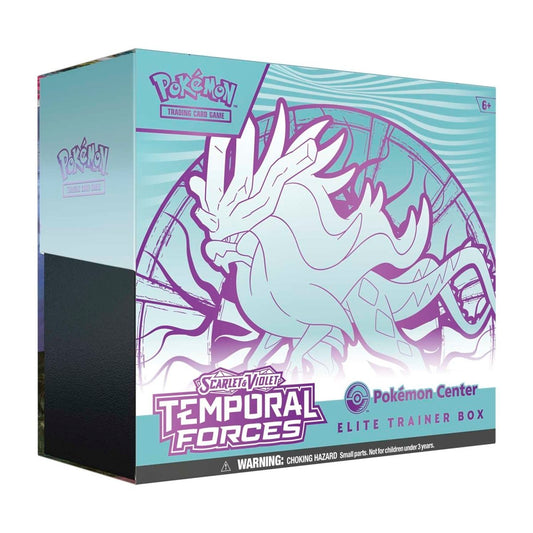 Pokémon TCG: Scarlet & Violet-Temporal Forces Pokémon Center Elite Trainer Box (Walking Wake)