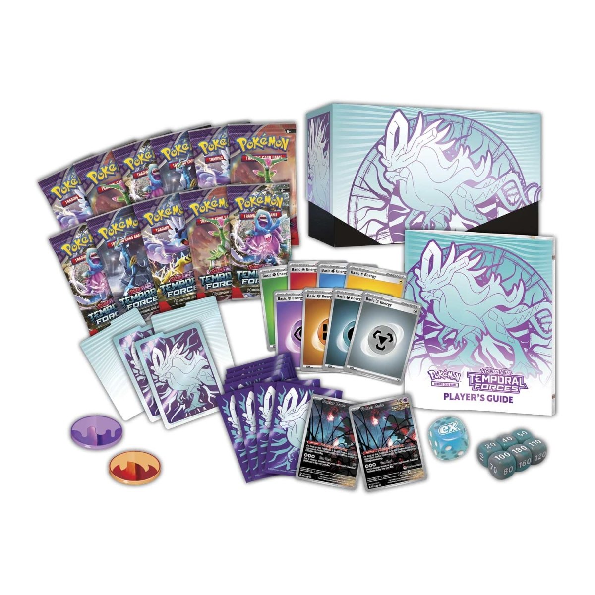 Pokémon TCG: Scarlet & Violet-Temporal Forces Pokémon Center Elite Trainer Box (Walking Wake)