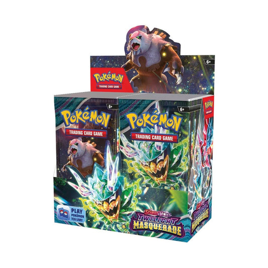Pokémon TCG: Scarlet & Violet-Twilight Masquerade Booster Display Box (36 Packs) - Pre-Order