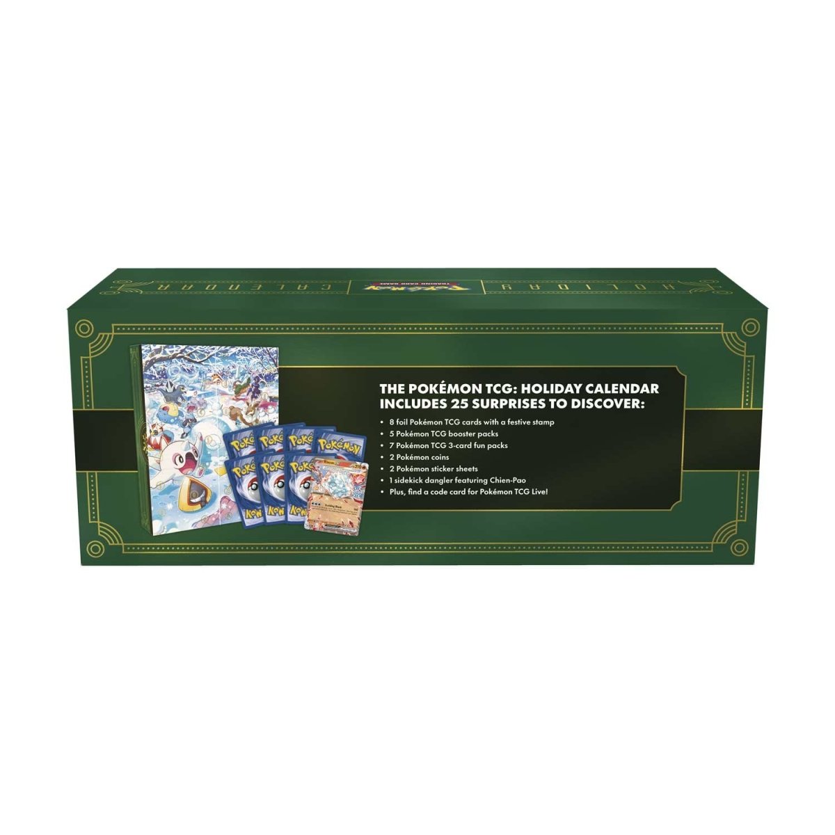 Pokémon TCG: Holiday Calendar (Chien-Pao, Frigibax, Cetoddle)
