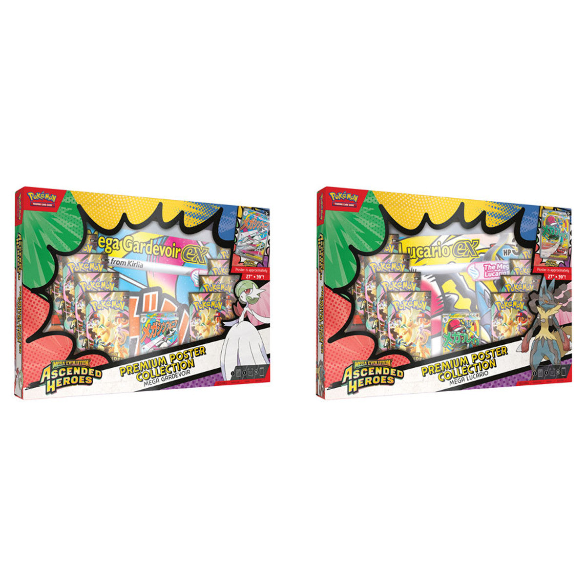 Pokémon TCG: Mega Evolution: Ascended Heroes: Premium Poster Collectio ...