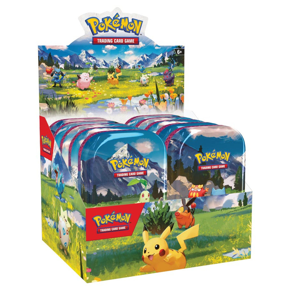 Pokémon TCG: Mega Evolution: Ascended Heroes:Mini Tin Sealed Display