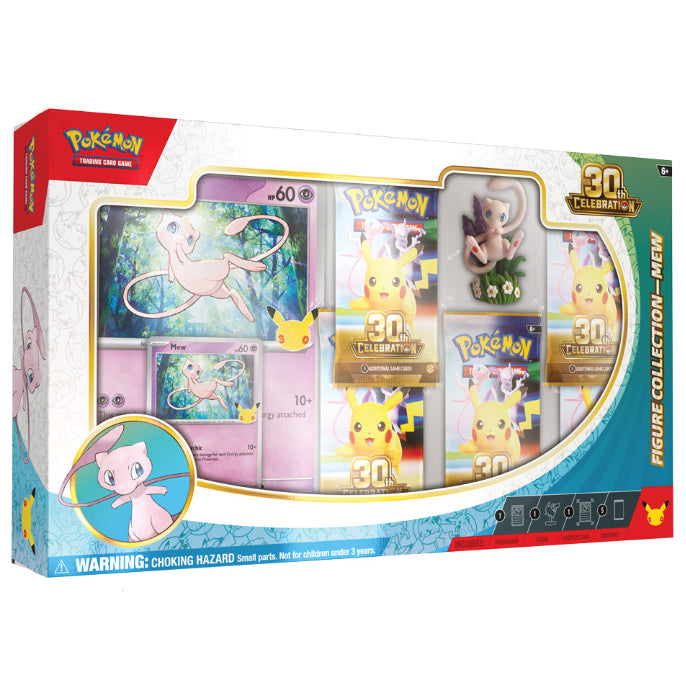 Pokémon TCG: 30th Celebration: Figure Collection | Mew or Mewtwo
