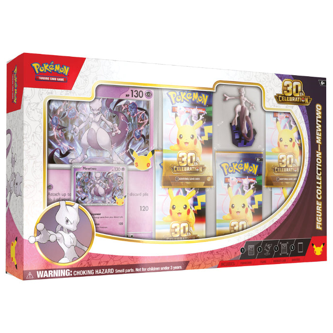 Pokémon TCG: 30th Celebration: Figure Collection | Mew or Mewtwo
