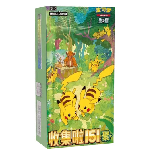 Pokémon S-Chinese 151 C Gather Slim Booster Box