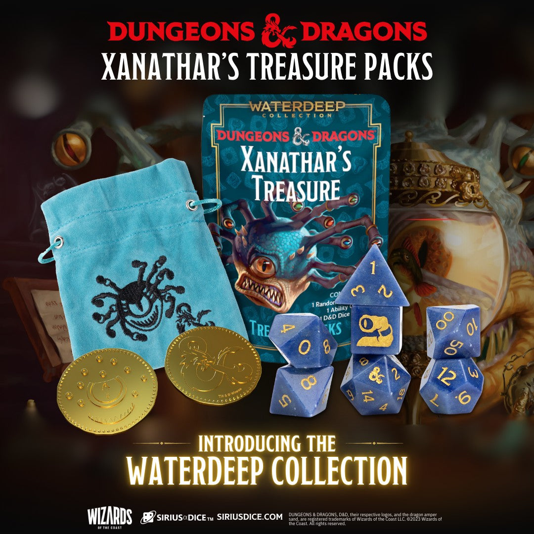 Sirius Dice: Dungeon & Dragons Xanathar's Treasure Packs