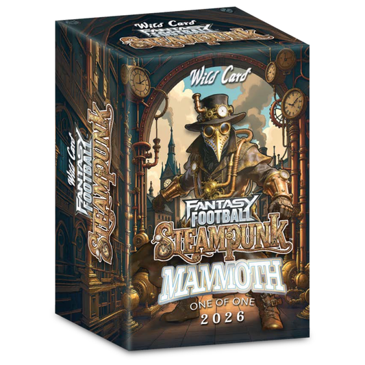 Wild Card 2026 Fantasy Football Steampunk Mammoth Edition