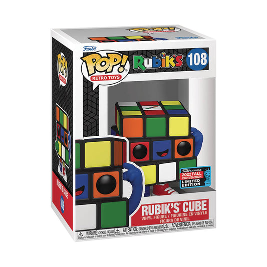 Retro Toy Rubik's Cube Funko Pop! Vinyl Figure 108