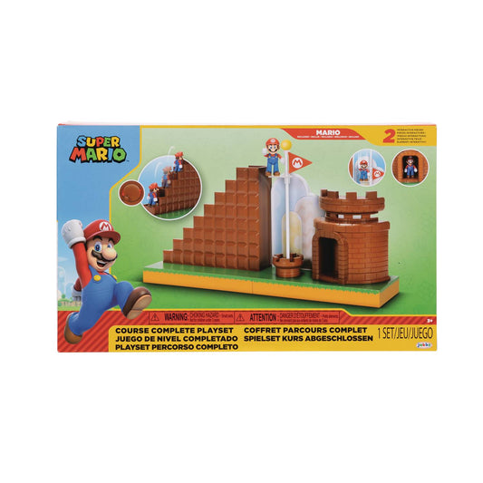 Nintendo Mario 2 1/2IN Course Complete Playset