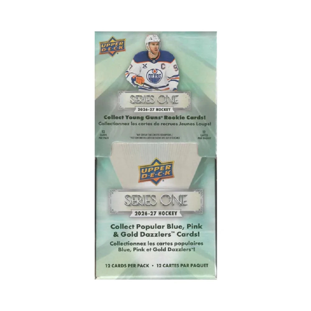2026-27 Upper Deck Series 1 Hockey Gravity Feed Sealed Box