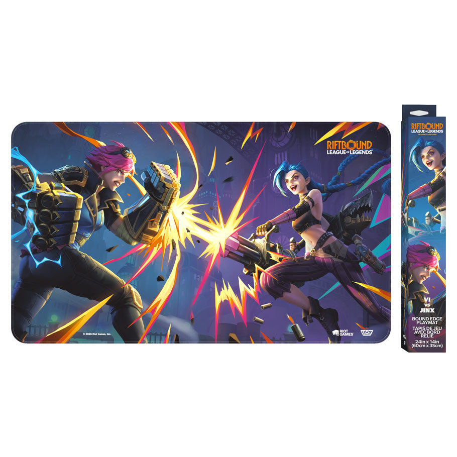 Riftbound: Vendetta: Vi vs Jinx Playmat