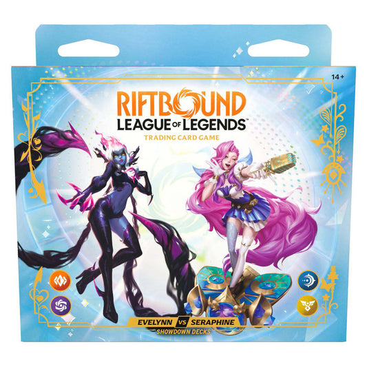 Riftbound: League of Legends TCG: Radiance: Showdown Deck: Evelynn vs Seraphine