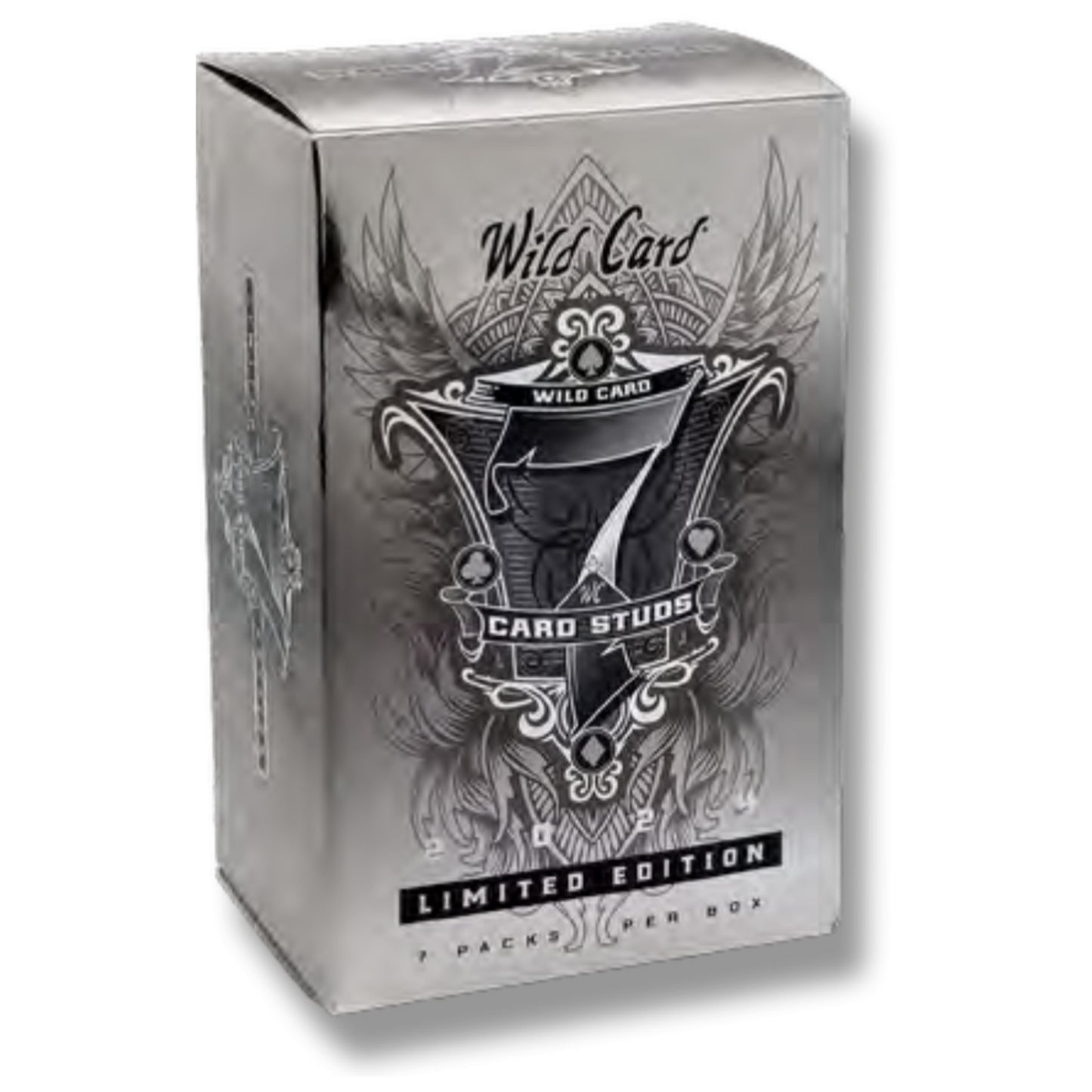 2024 Wild Card 7 Card Studs Metal High Stakes Edition Football Hobby Box