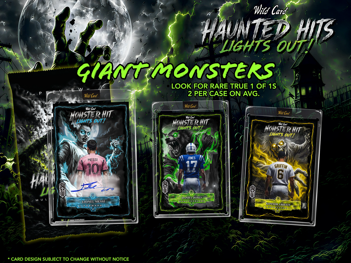 2026 Wild Card Haunted Hits Multi-Sport: Lights Out! Mammoth Hobby Box