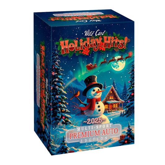 2025 Wild Card Holiday Hits Multi Sport PREMIUM Auto Edition