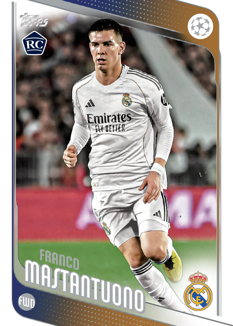 2025-26 Topps UEFA Club Competitions Blaster Box