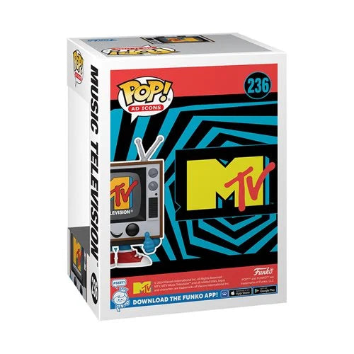 MTV Music Television Logo Funko Pop! Vinyl Figure #236