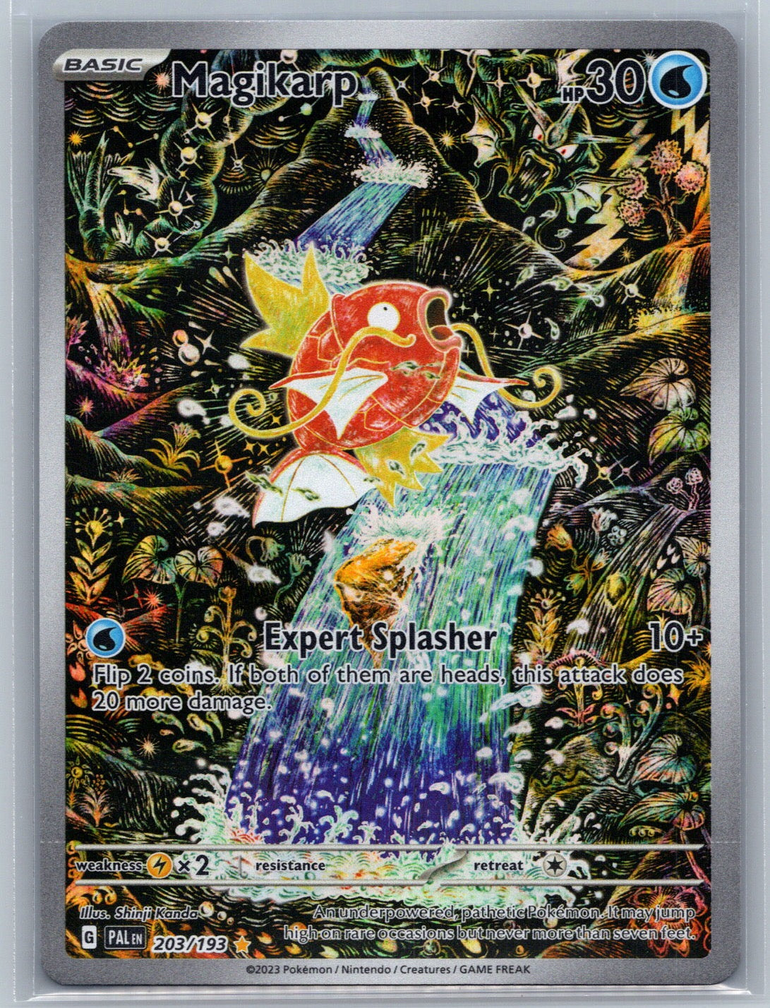 Magikarp - Illustration Rare SV02: Paldea Evolved 203/193 NM