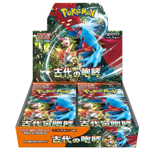 Pokémon Japanese Ancient Roar Booster Box sv4k