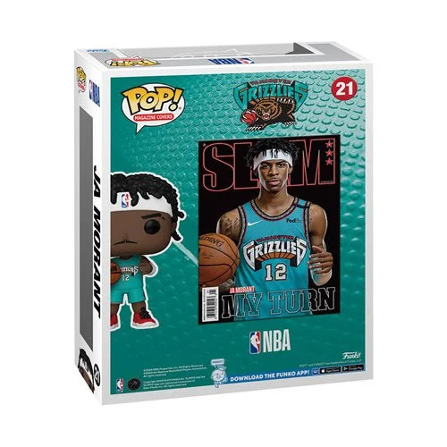 NBA Slam Ja Morant Funko Pop! Cover Figure #21 with Case