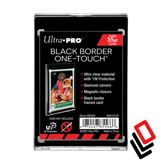 Ultra Pro UV ONE-TOUCH Magnetic Holder Black Border