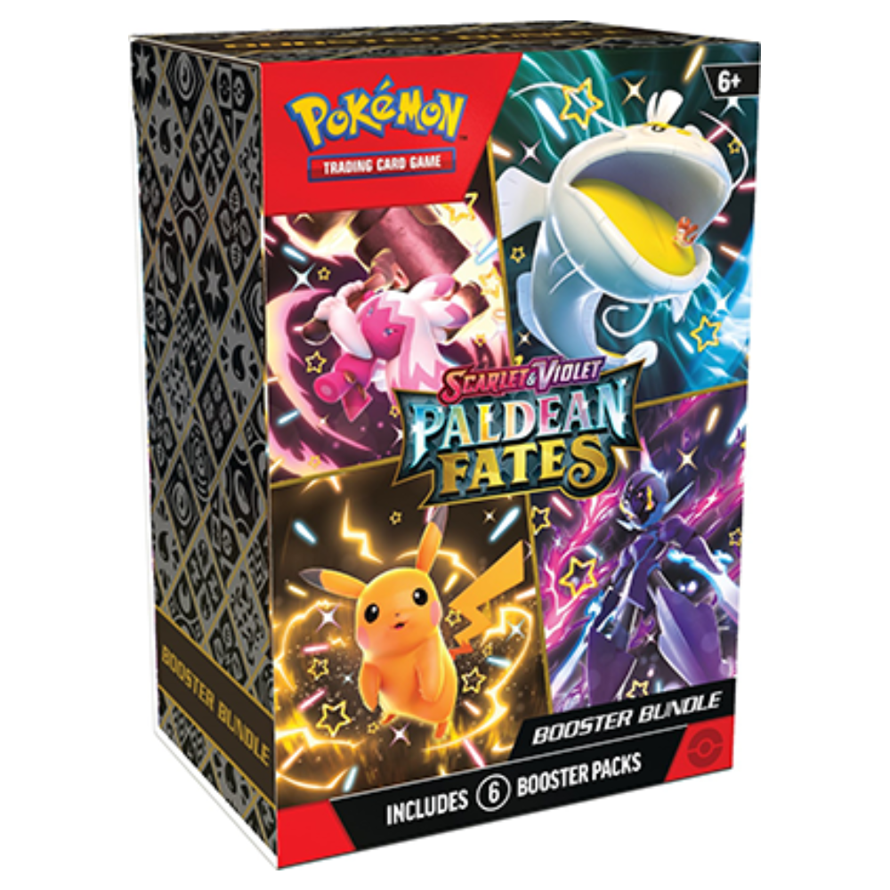 Pokémon TCG: Scarlet & Violet - Paldean Fates 6pk Booster Bundle