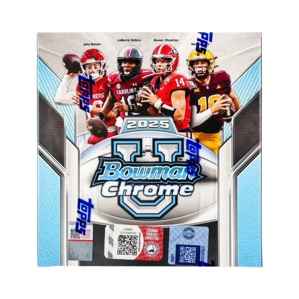 2025 Bowman University Chrome Football Mega Box