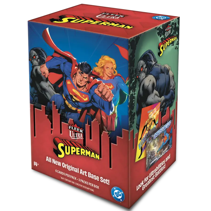 2026 Upper Deck Fleer Ultra Superman Blaster Box