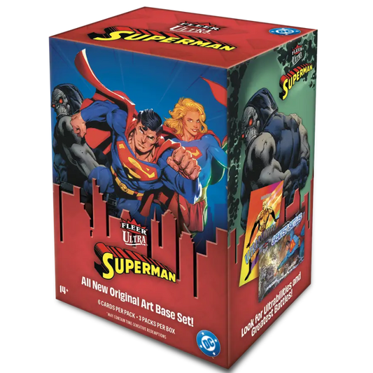 2026 Upper Deck Fleer Ultra Superman Blaster Box