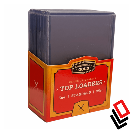 Top-Loader 3x4 for Standard Size Trading, Sports, and Gaming Cards 25 pack