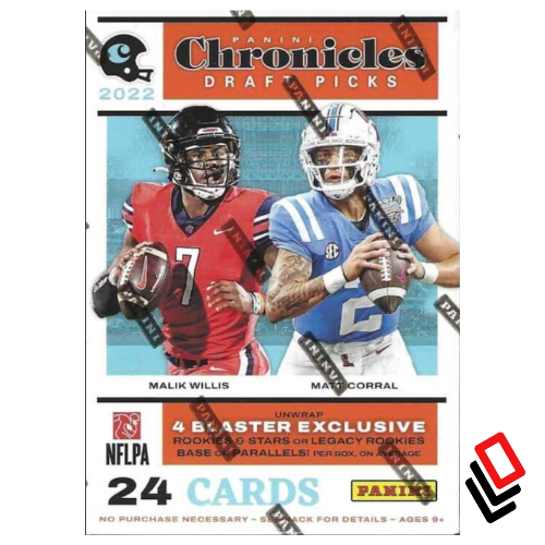 2022 Panini Chronicles Draft Picks Football Blaster Box