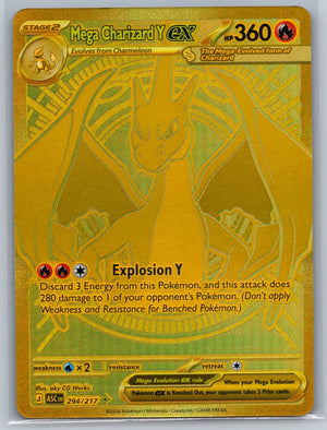 Mega Charizard Y ex - Mega Hyper Rare ME: Ascended Heroes 294/217 NM