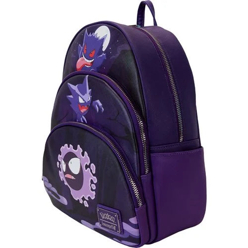 Pokémon Gengar Evolution Triple Pocket Backpack