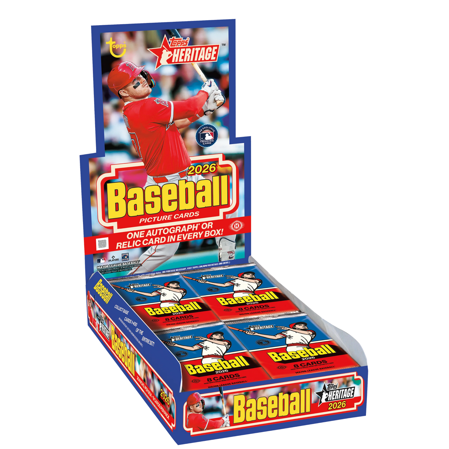 2026 Topps Heritage Baseball - Hobby Box